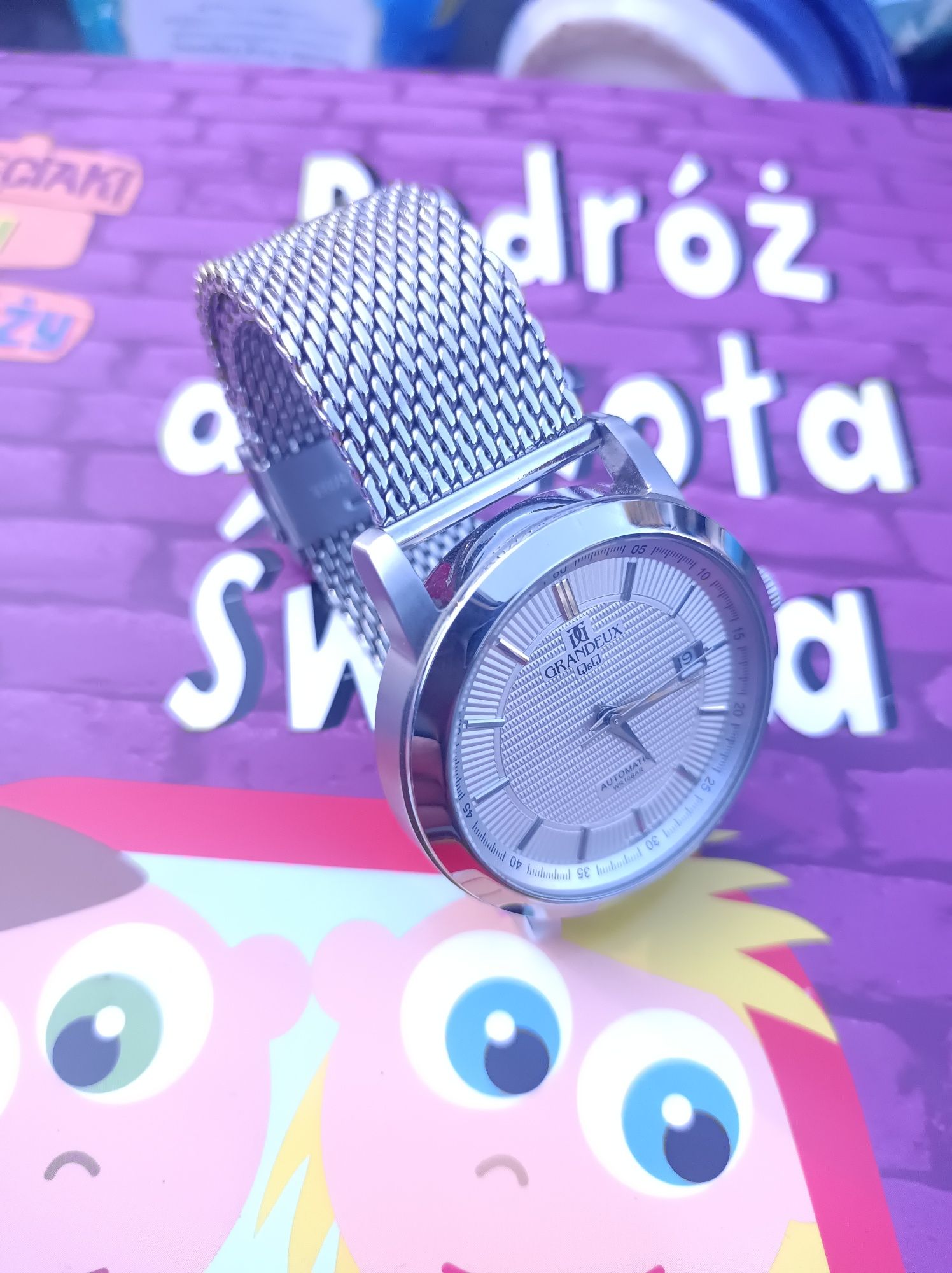Zegarek Grandeux Q&Q automatic wyprzedaz