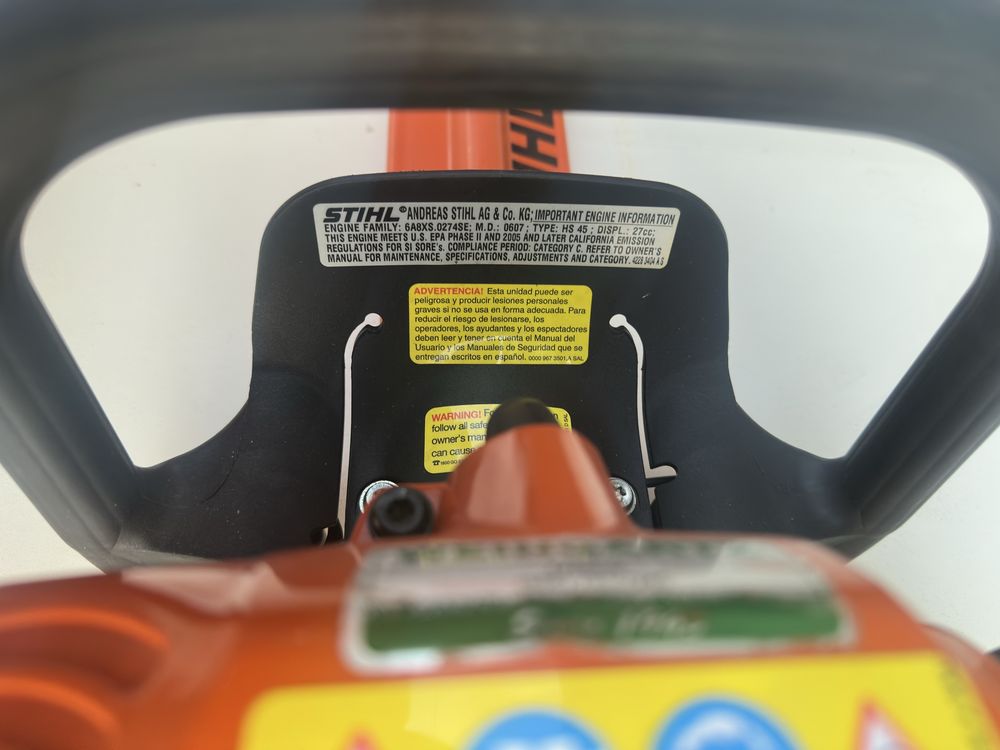 Кусторез stihl hs45 кущоріз штіль штиль