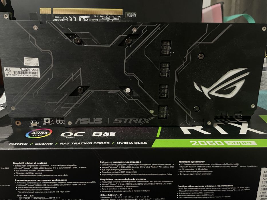 Rtx 2060 super 8gb