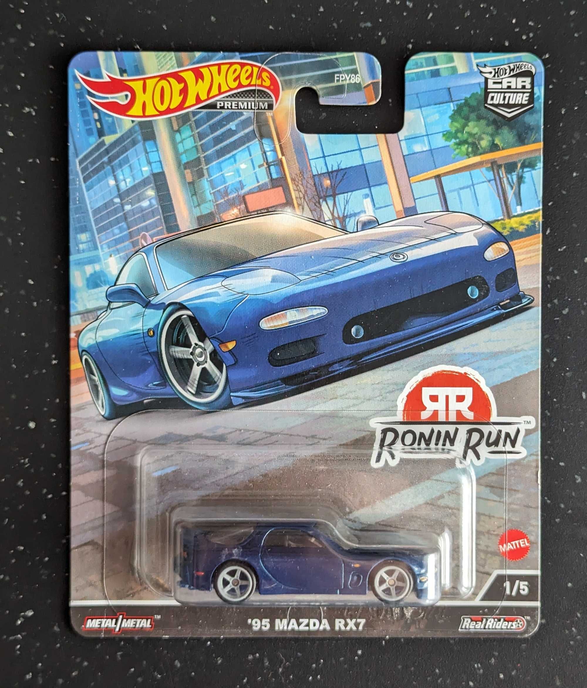 Hot Wheels Premium '95 Mazda RX7 Car Culture