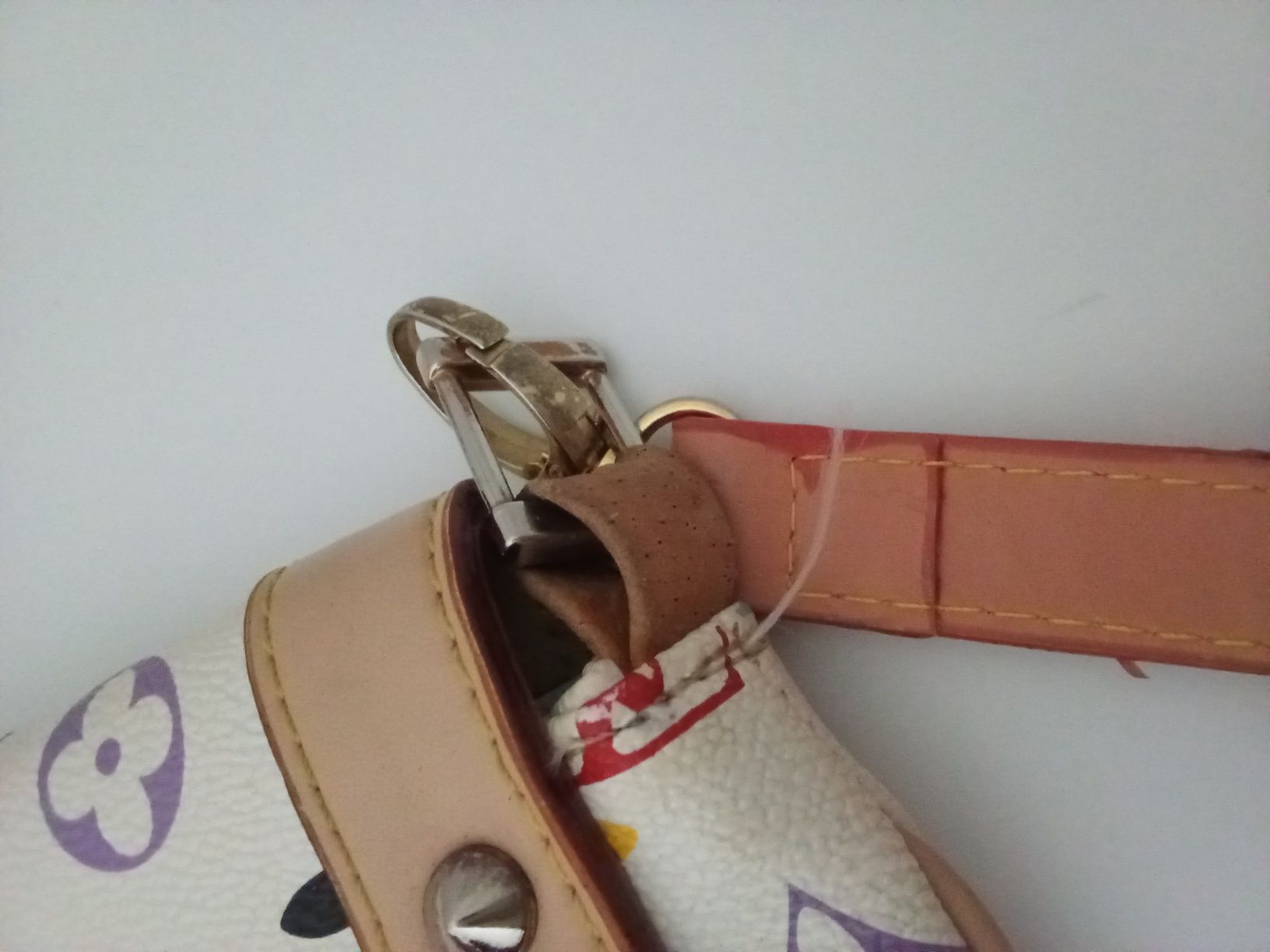 Louis Vuitton multicolor kopertowka torebka