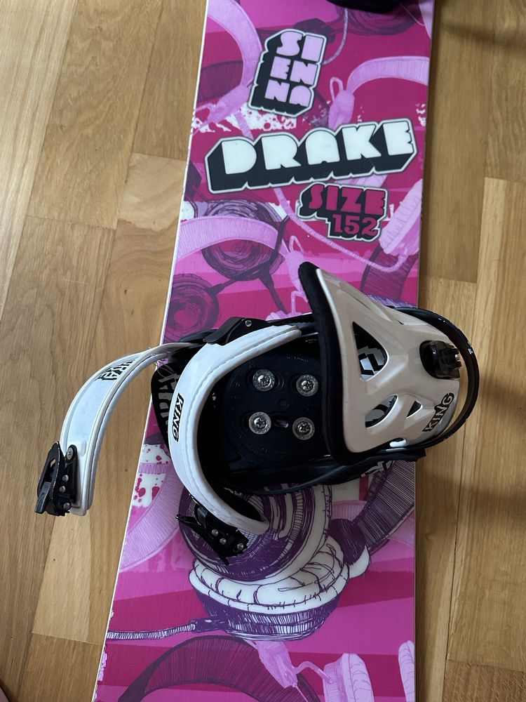 Deska snowboardowa drake sienna 152