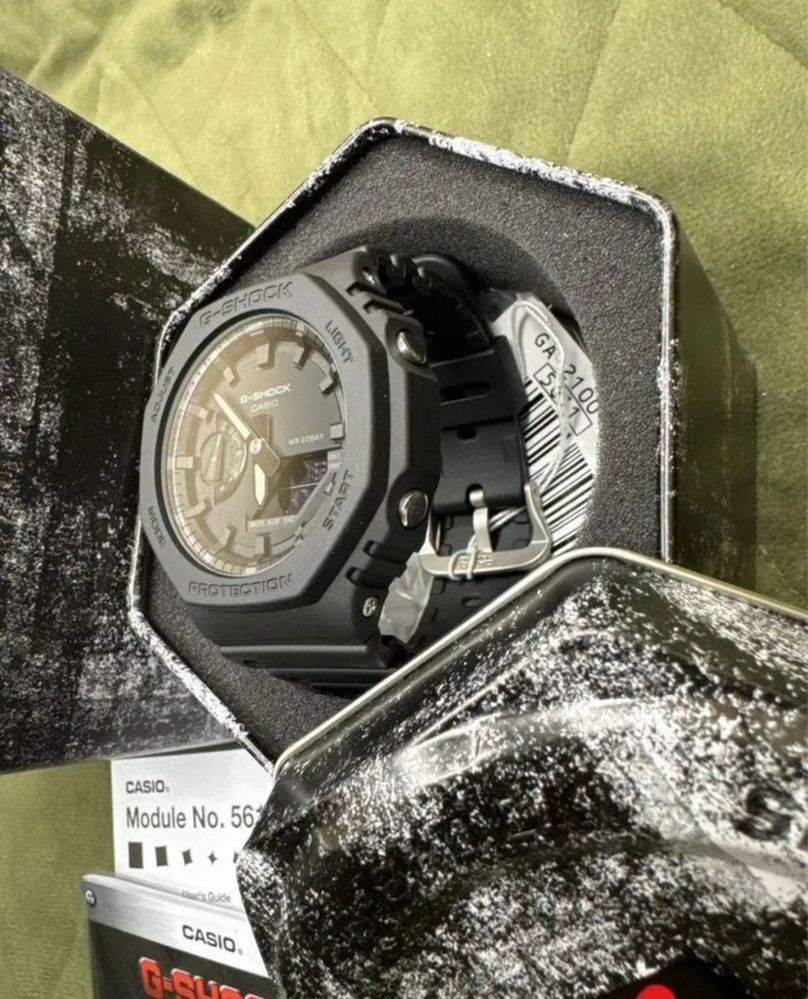 Оригинальные Casio G-Shock GA-2100-1A1