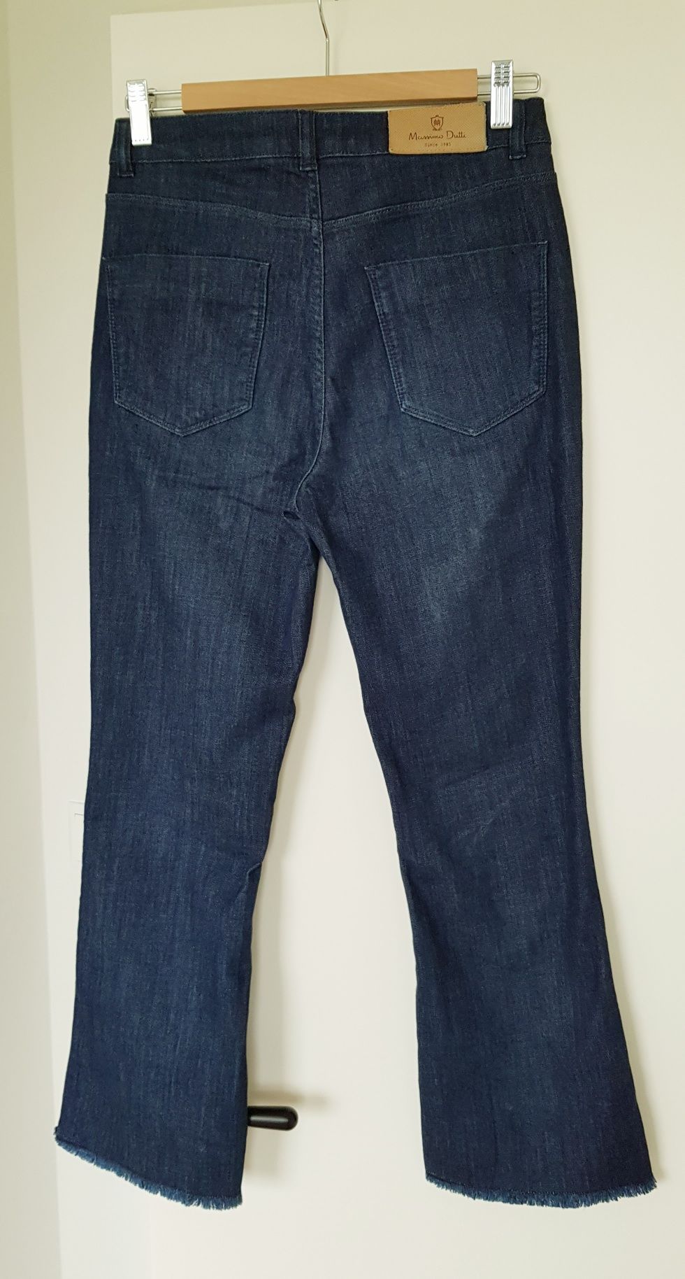 Massimo Dutti jeansy z rozszerzaną nogawką