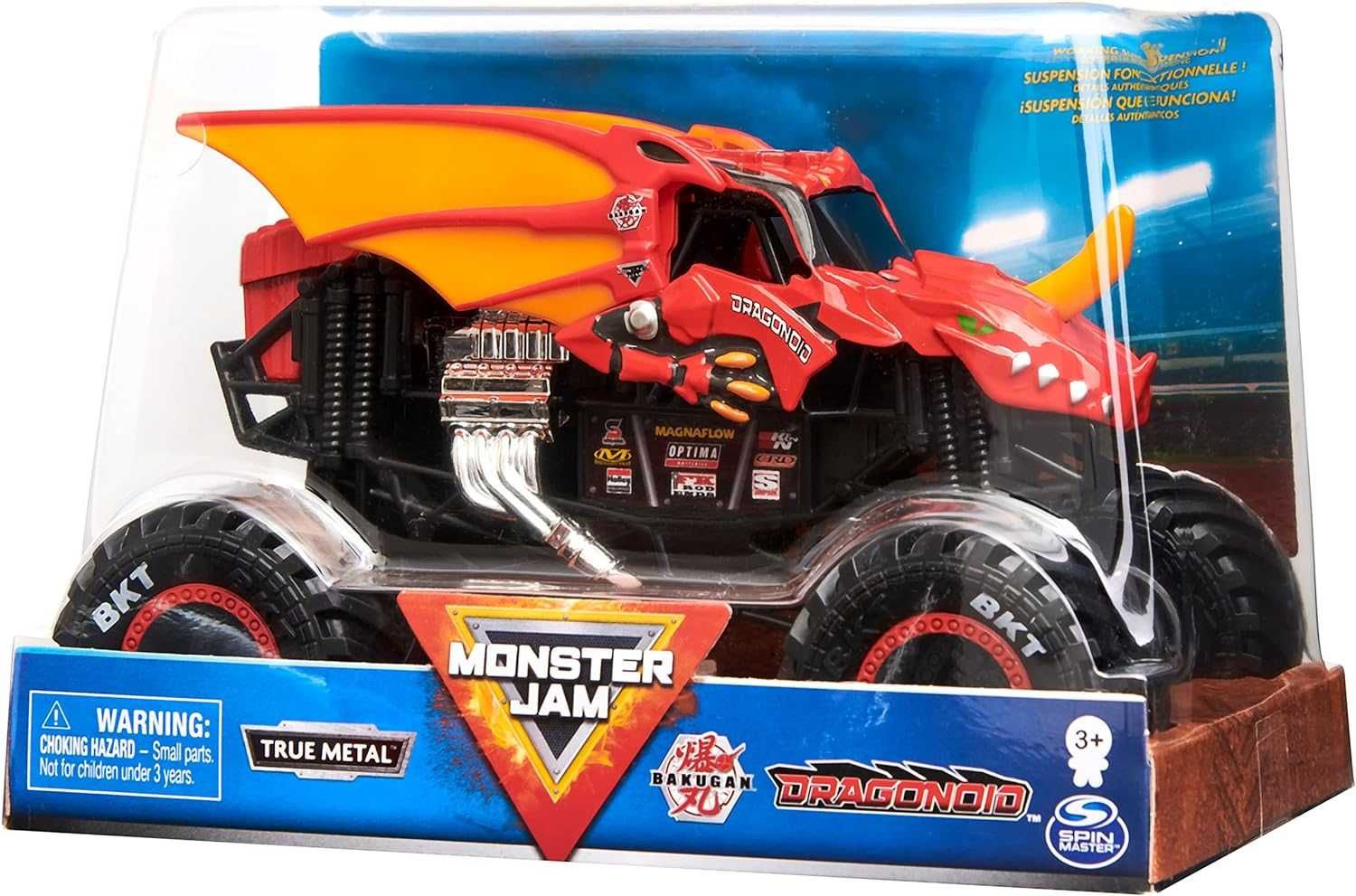 Великий Monster Jam Bakugan Dragonoid Monster Truck Монстер трак Джип