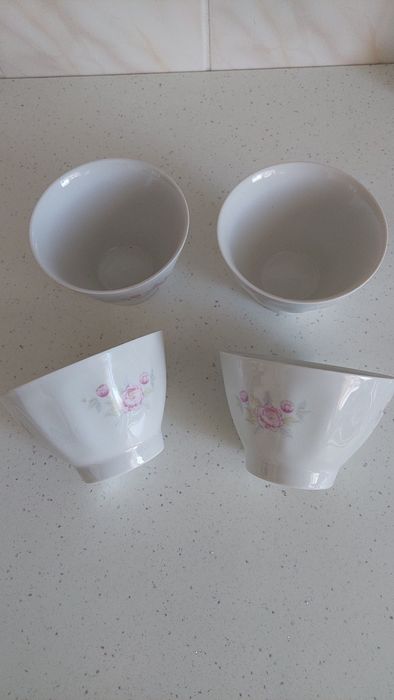 Głębokie miseczki w różyczki