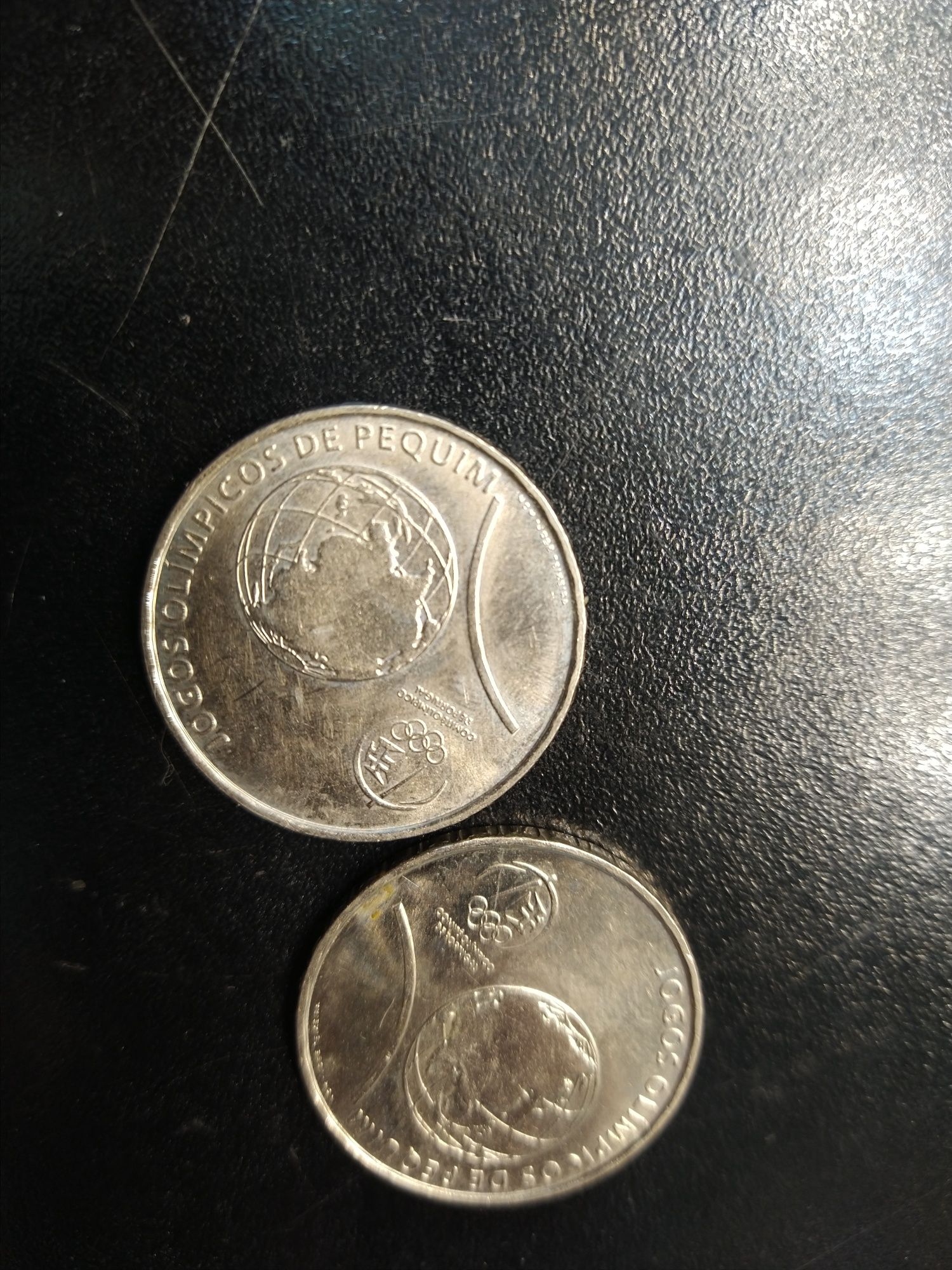 Moedas de 2,5€ dos Jogos Olímpicos Pequim 2008