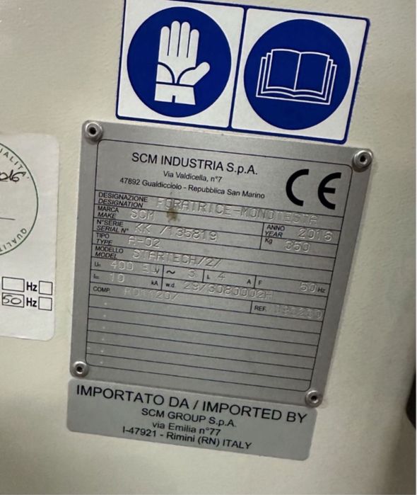 Станок Сверлильно присадочний Startech 27