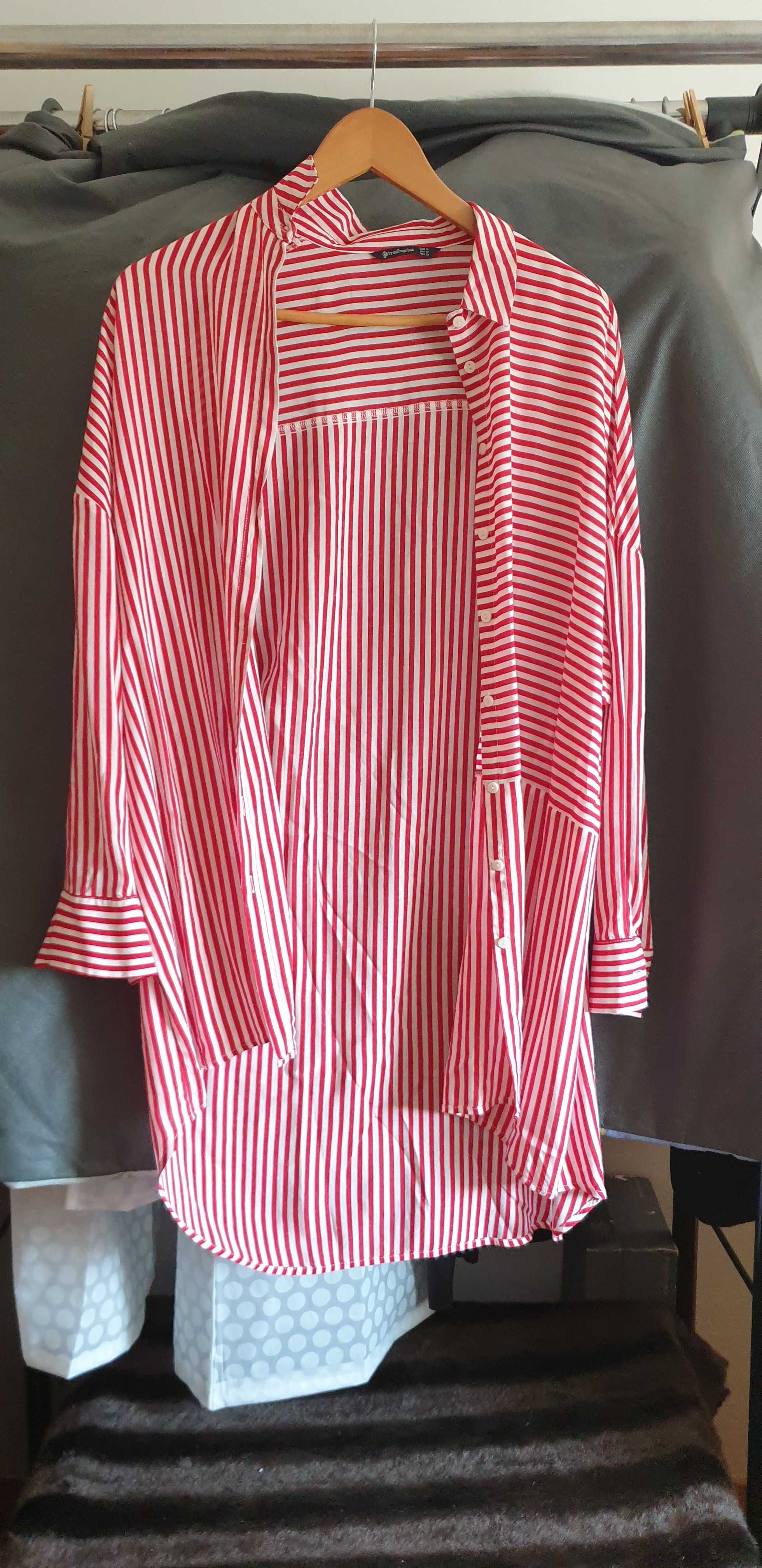 Camisa oversize Stradivarius