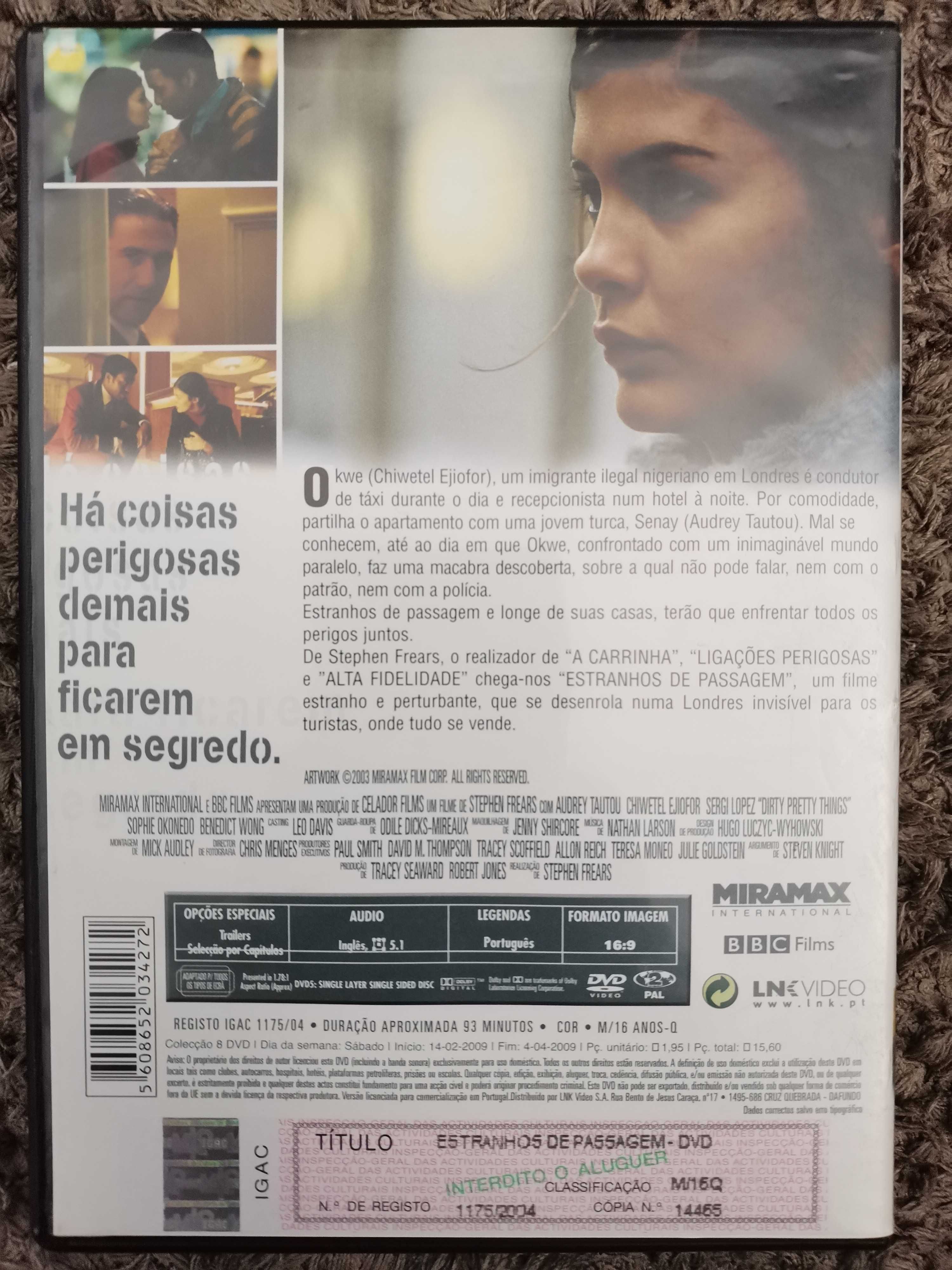 Estranhos de Passagem DVD