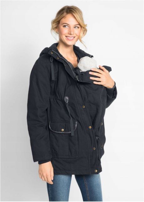 B.P.C parka ciążowa z panelem dla dziecka r.42