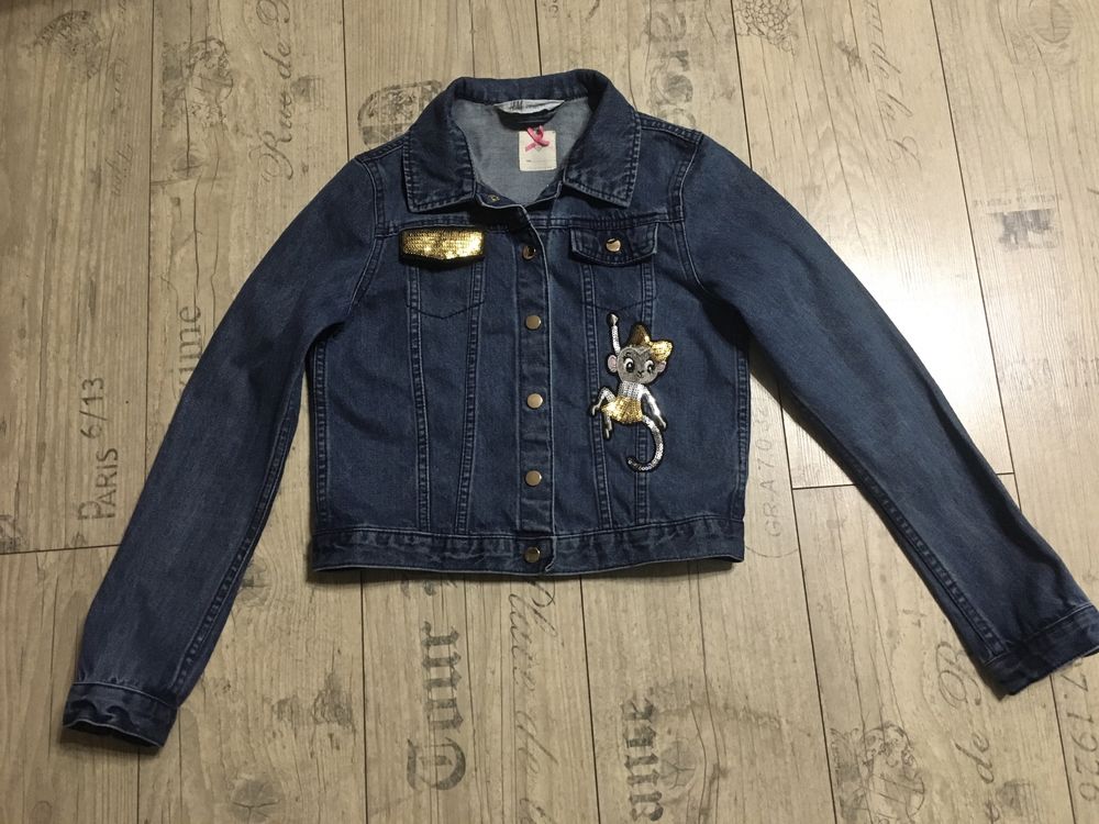Пиджак джинсовый H&M, 10-11 лет