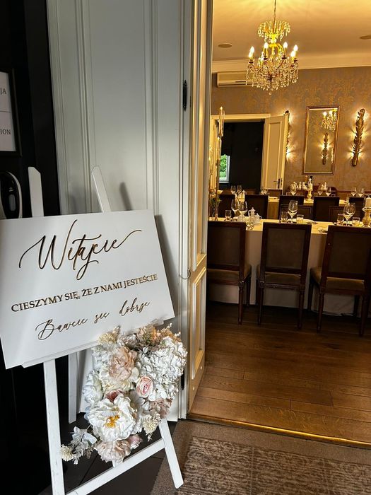 Tablica powitalna zestaw