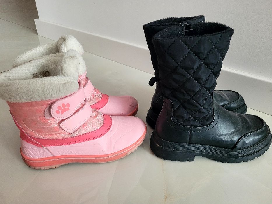 Buty zimowe dla dziewczynki  r 32