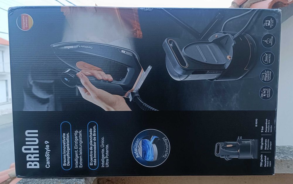 Ferro Caldeira Braun Carestle 9 Topo Gama PRONOVO com garantia!