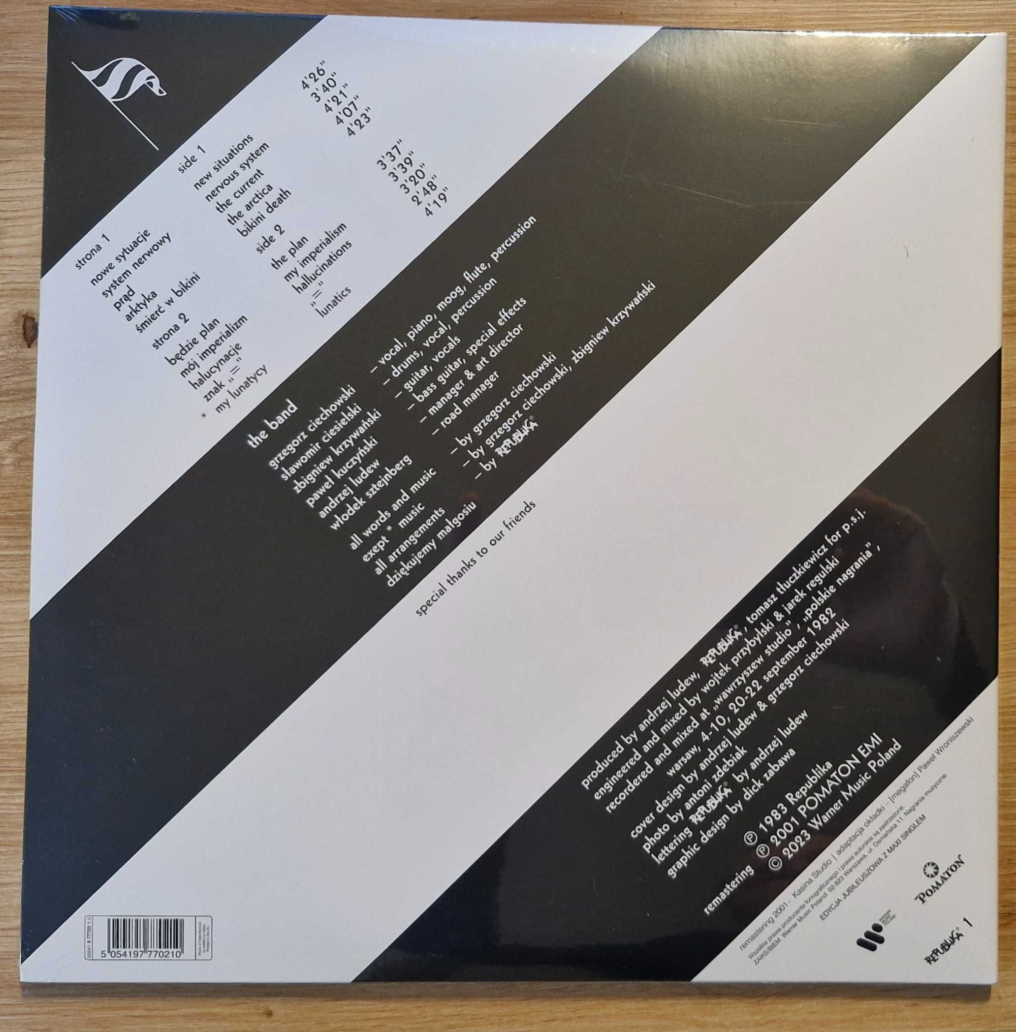 Republika - Nowe sytuacje (wydanie jubileuszowe) 2xLP – nowa, folia