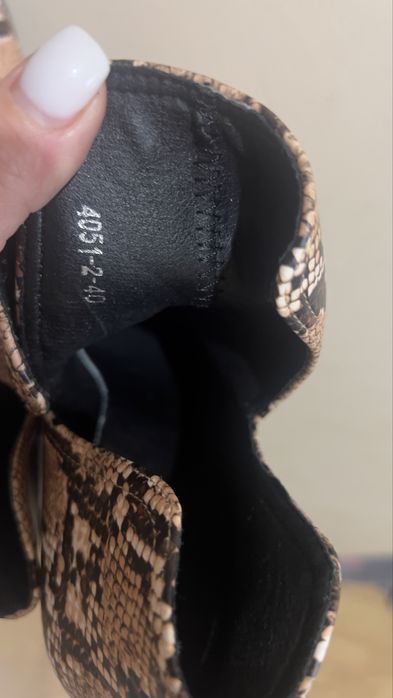 Чоботи демісезон 40 р 26 см