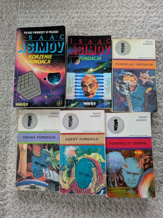 Fundacja Isaac Asimov seria fantastyka fantasy seria książki pakiet