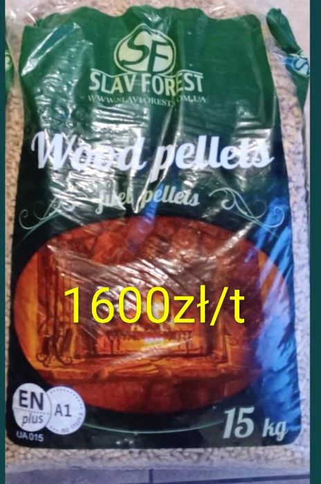 PELLET PREMIUM dębowy lub sosnowy 100% Najwyższa Jakość