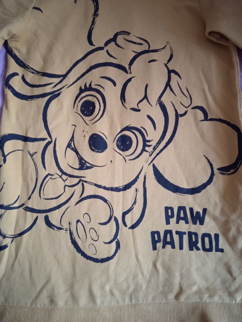 Bluza tunika dla dziewczynki Sinsay, Psi Patrol, r. 116, 6 lat