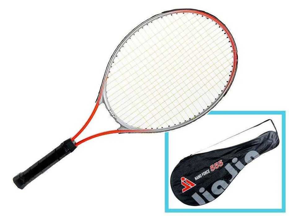 Нова тенісна ракетка для великого тенісу в чохлі п'ять кольорів