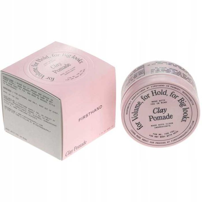 Mocna matowa glinka do włosów – Firsthand Clay Pomade