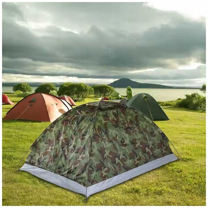 NAMIOT TURYSTYCZNY 3x3m Kempingowy 7 Osobowy Wodoodporny Moskitiera