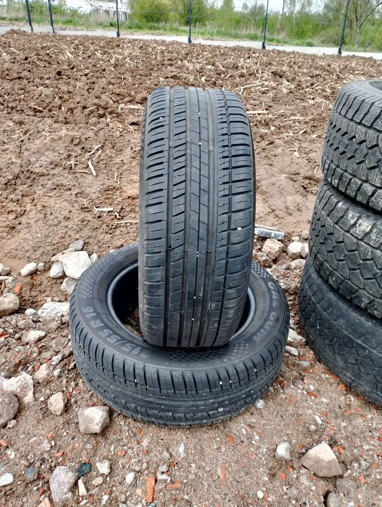 215/55R16 opony letnie 2szt