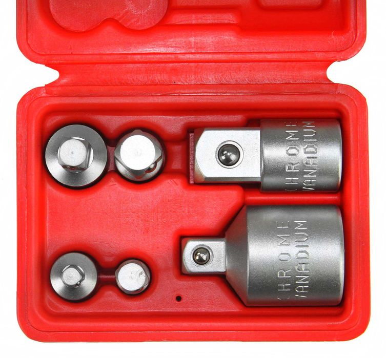 Adaptery redukcyjne REDUKCJE UDAROWE 6 el. zestaw walizka 2082