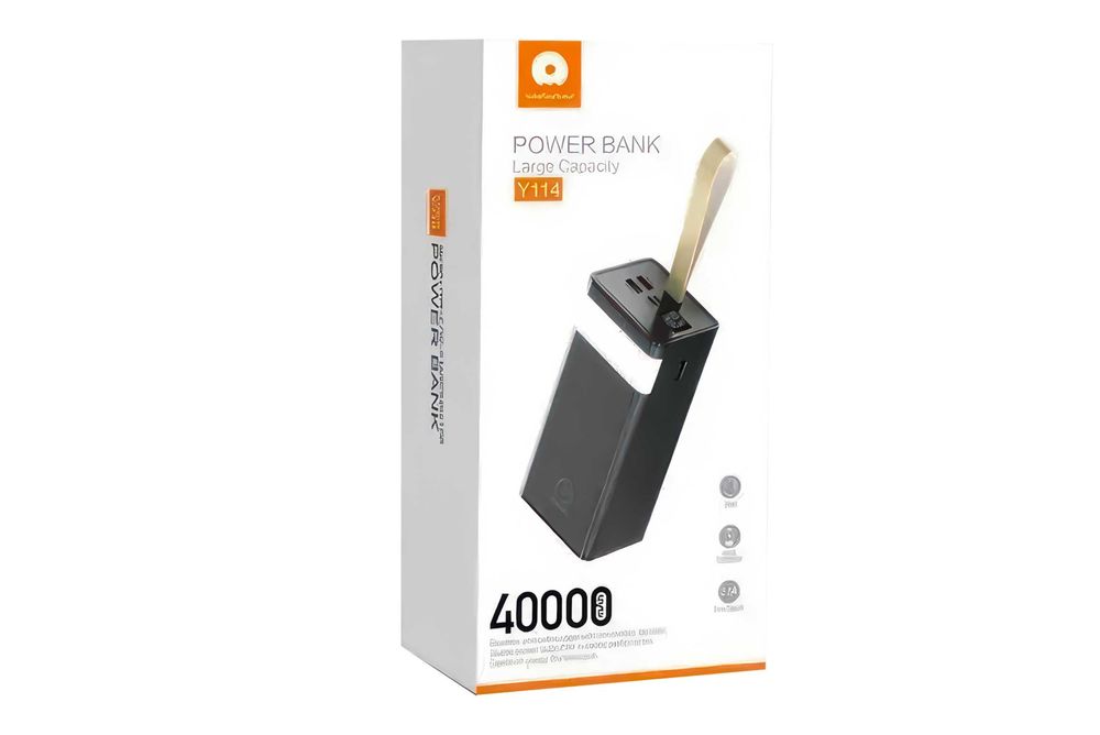 УМБ Портативна батарея-повербанк Power Bank WUW-Y114 40000 mAh