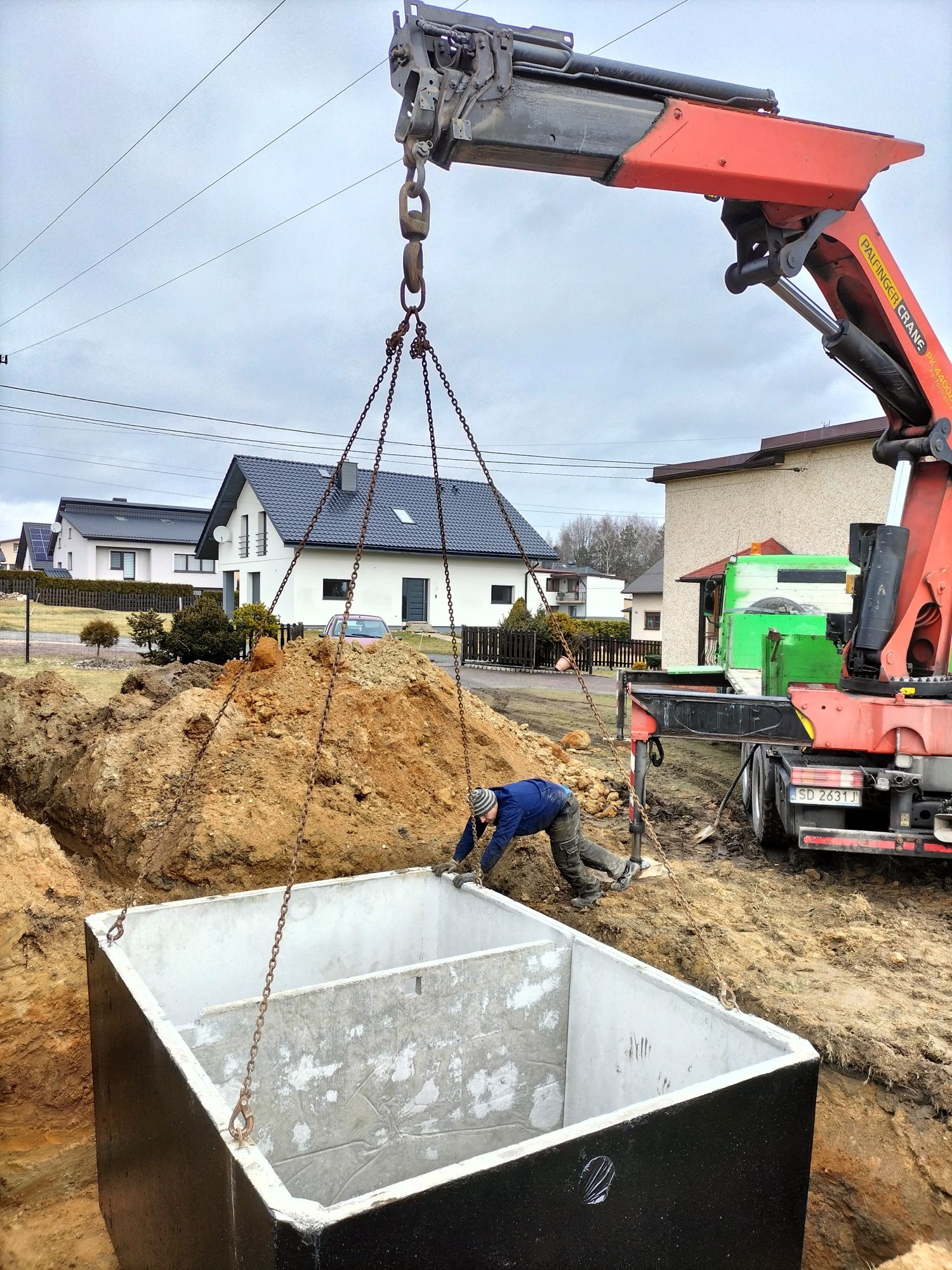 zbiorniki betonowe betonowy na szambo szamba deszczówkę
