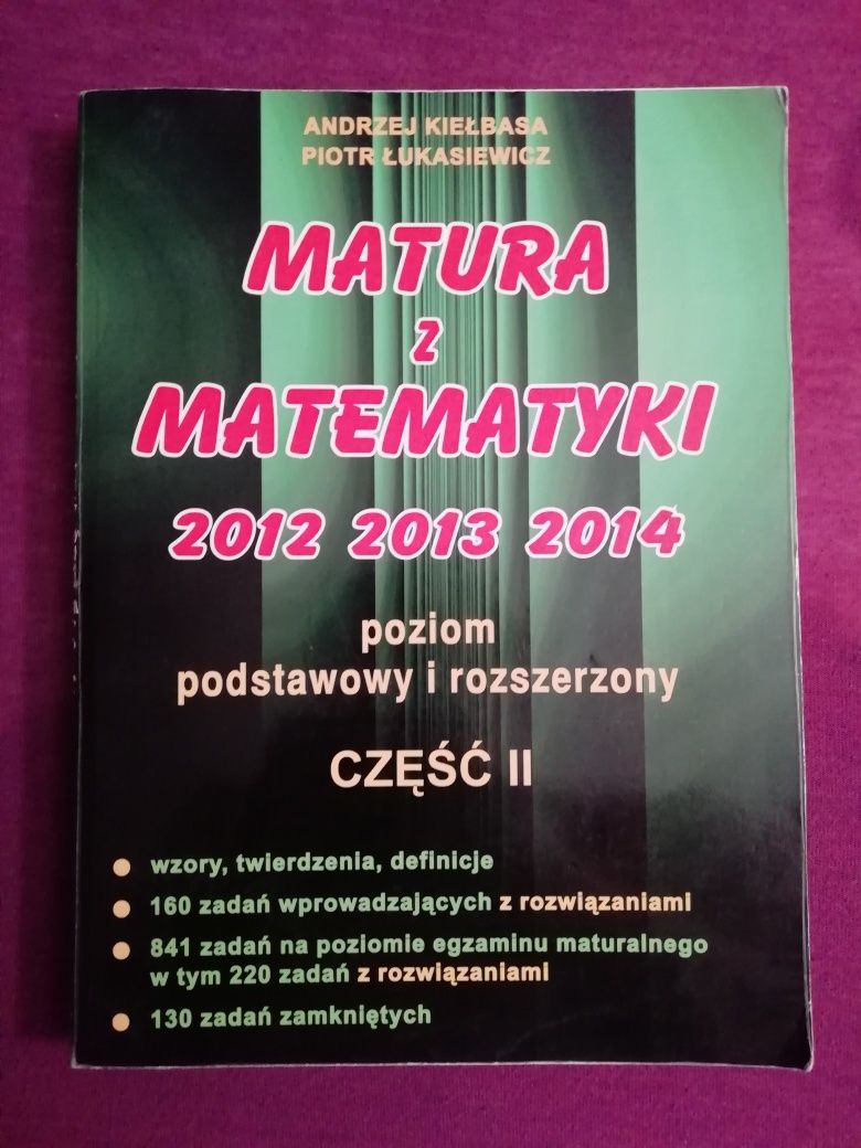 Sprzedam repetytorium z matematyki A Kiełbasa