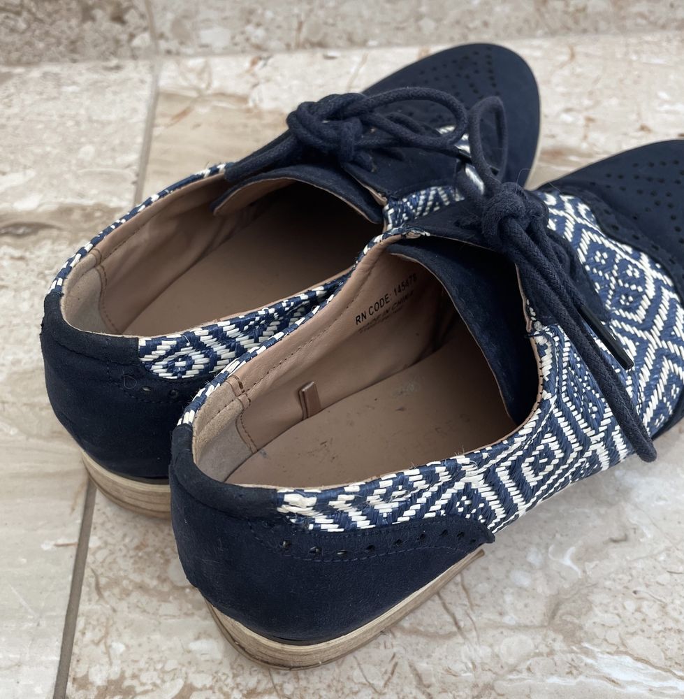 Sapatos rasos azuis (Primark, tamnho 36)