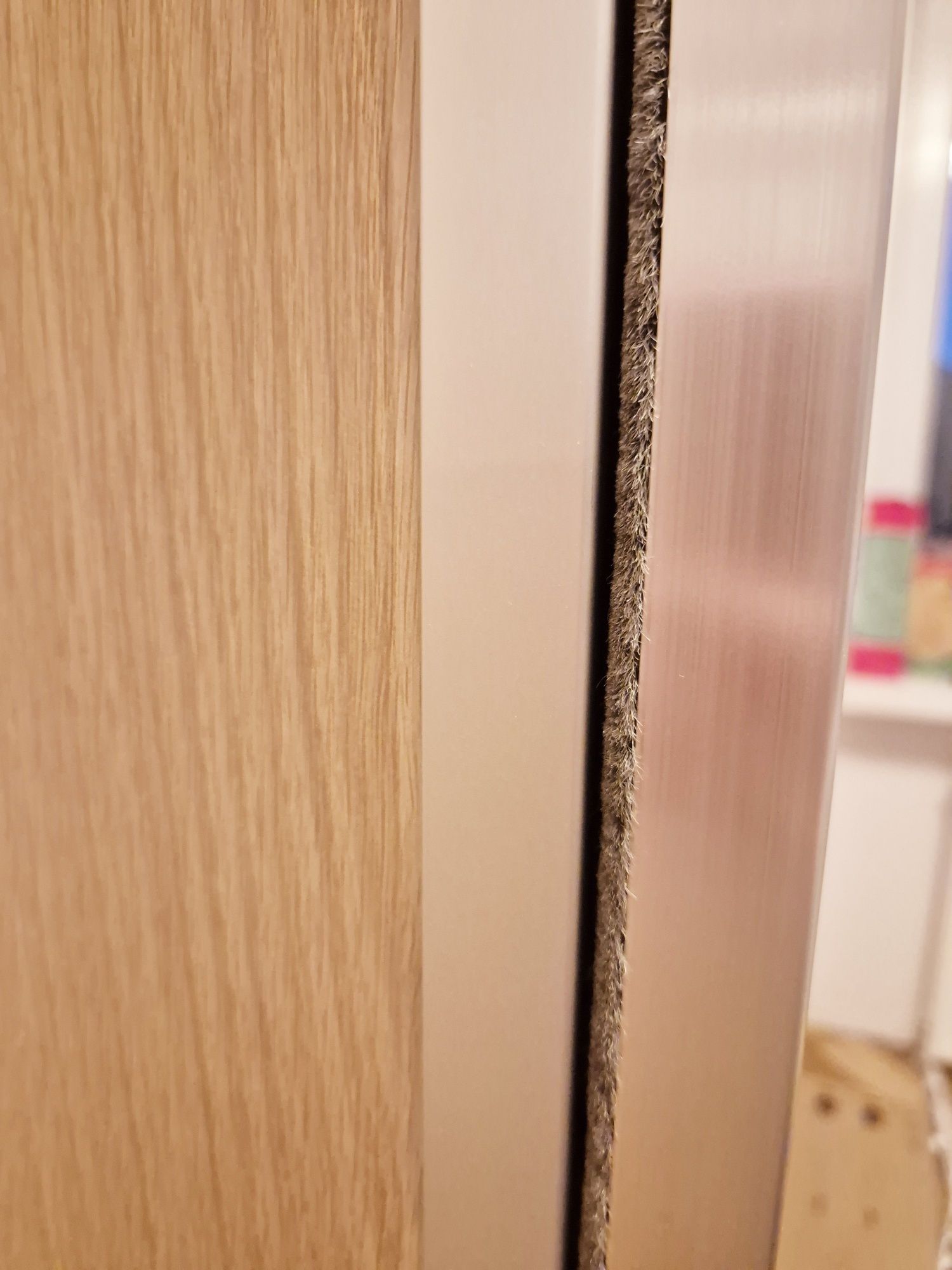 Drzwi przesuwne z lustrem do szafy Ikea PAX AULI / MEHAMN