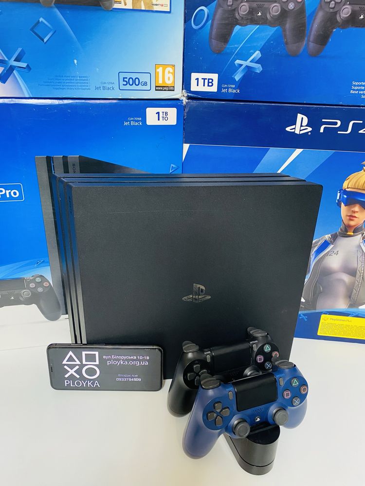 Магазин PlayStation 4 PRO +велика кількість ігор