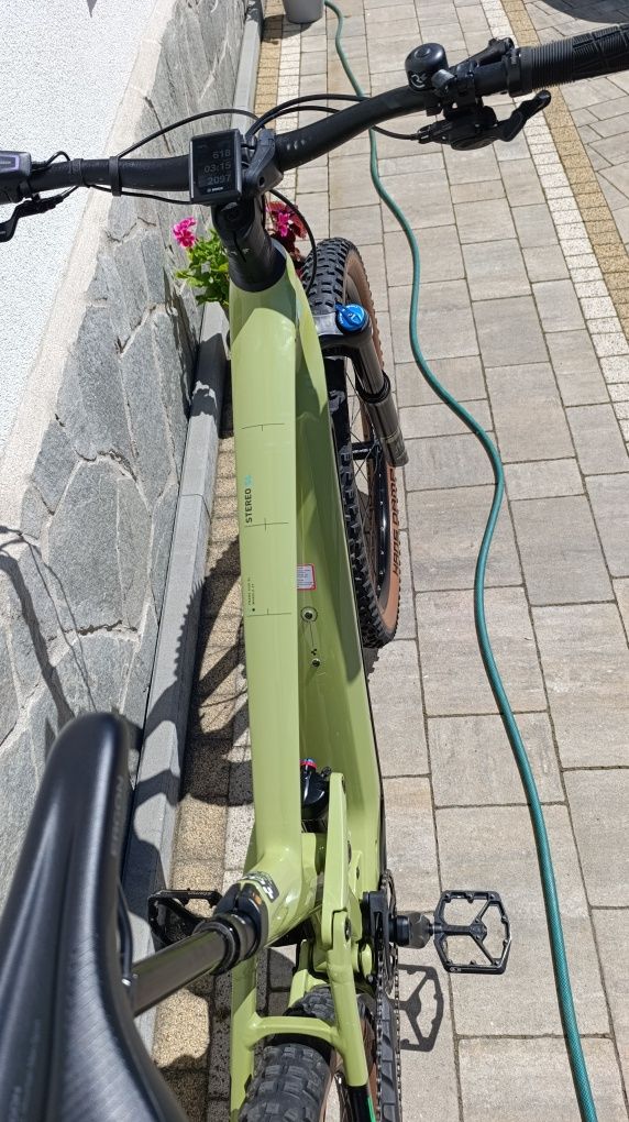 Rower elektryczny CUBE STEREO HYBRID 140 HPC SL 750, karbon, XL