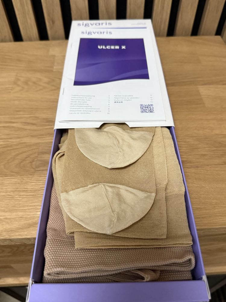 Sigvaris ULCER X – komplet podkolanówek