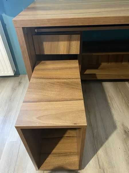 Biurko komputerowe z LED