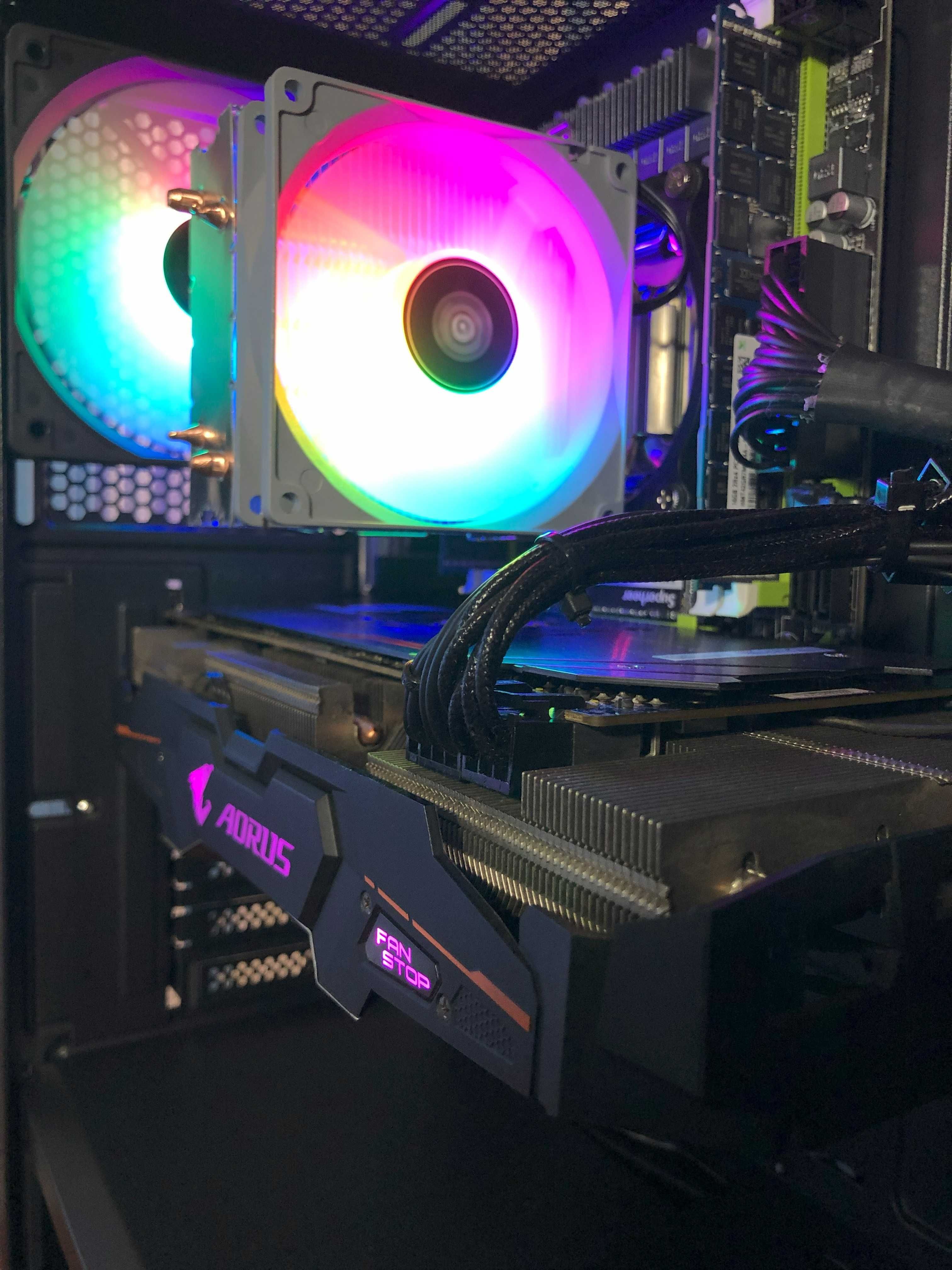 Игровой ПК Intel i7/32Gb/RX580 8/SSD256+1Tb компьютер системный блок