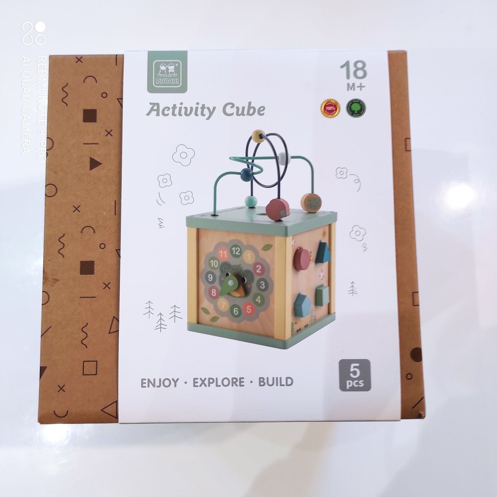 Nowa kostka aktywizująca motoryczna activity cube