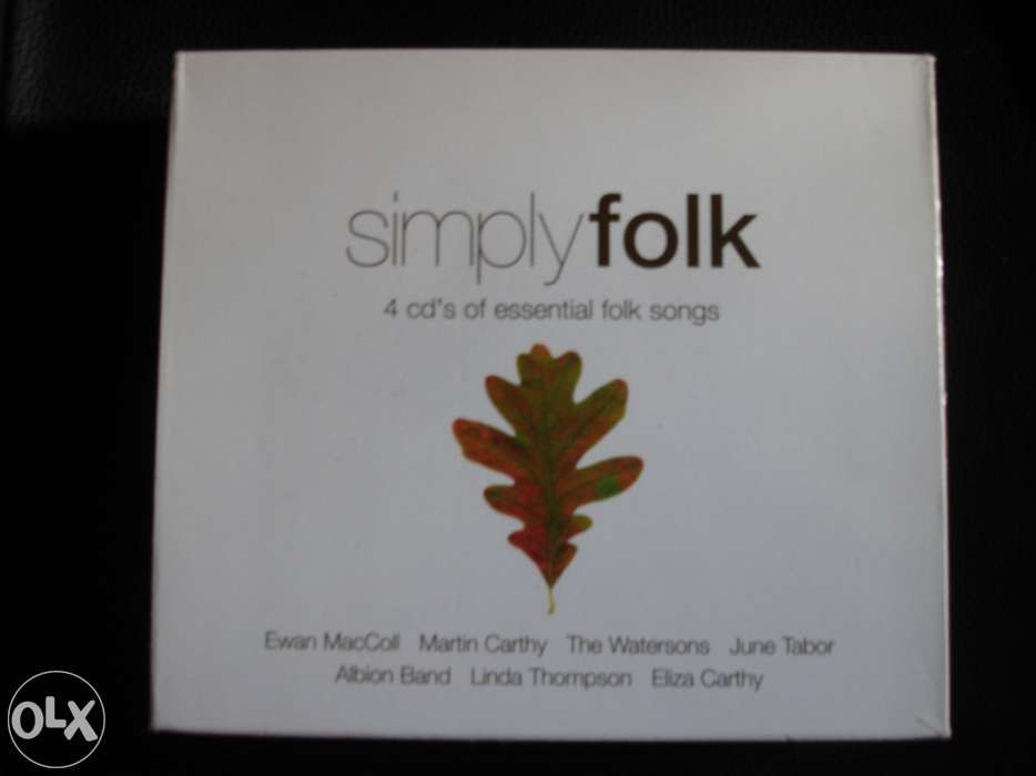 Colecção simply folk (4 cd's)