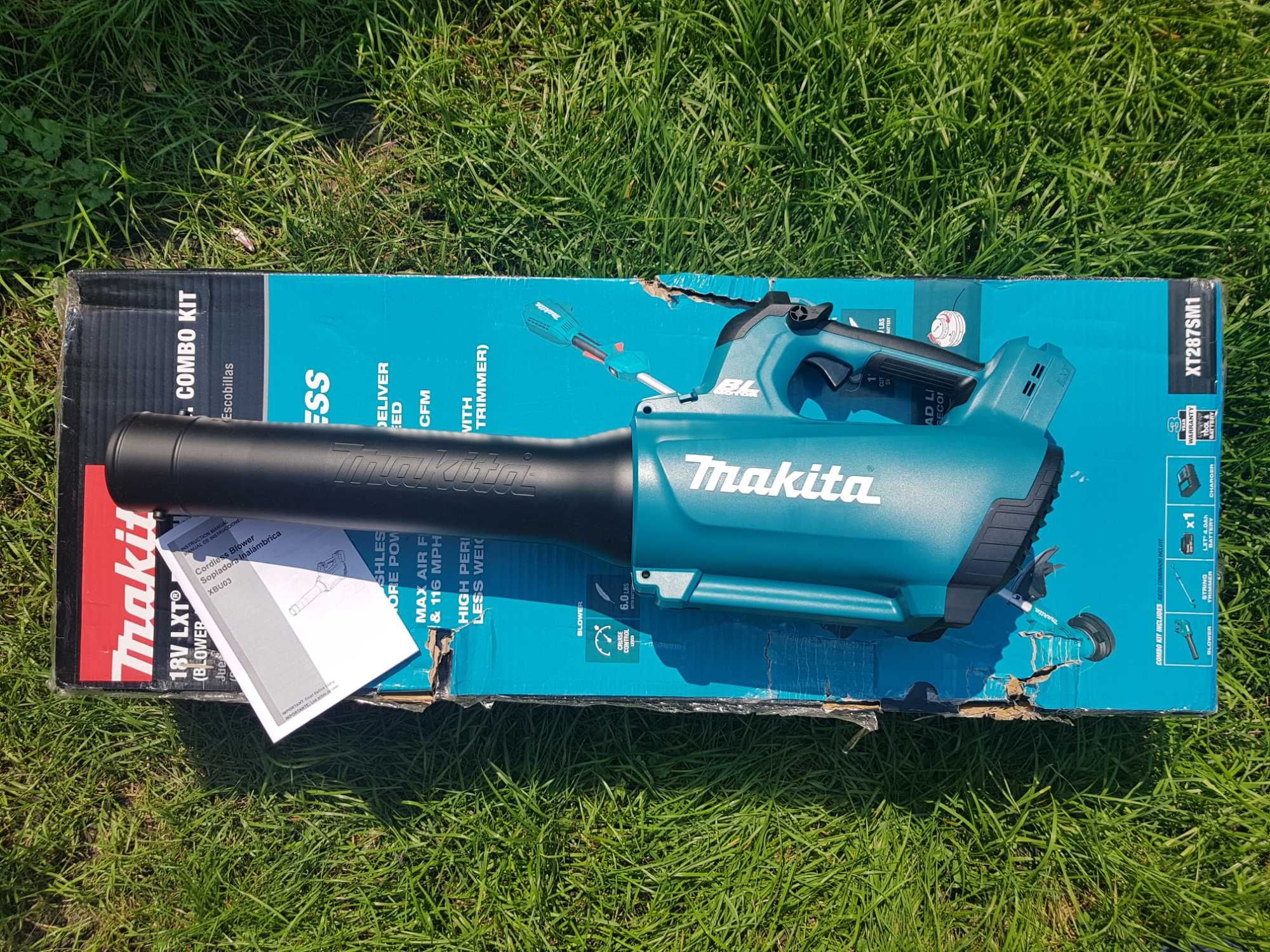 Дуйка Makita XBU03 18V LXT безщіткова повітродуйка, воздуходувка