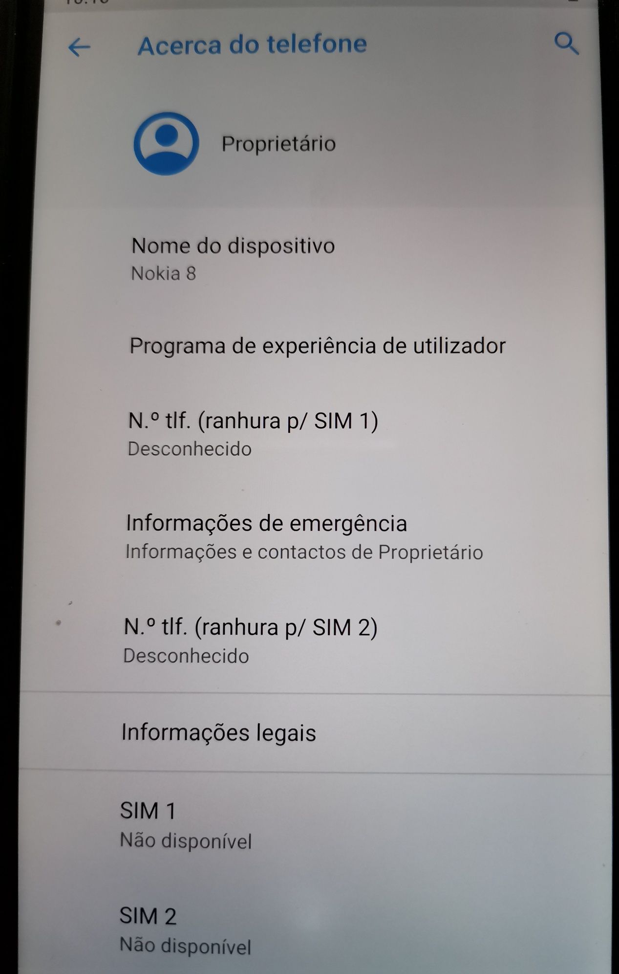 Nokia 8 - Telemóvel