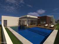 Moradia T3 Térrea, Isolada, com piscina e garagem em Quin...