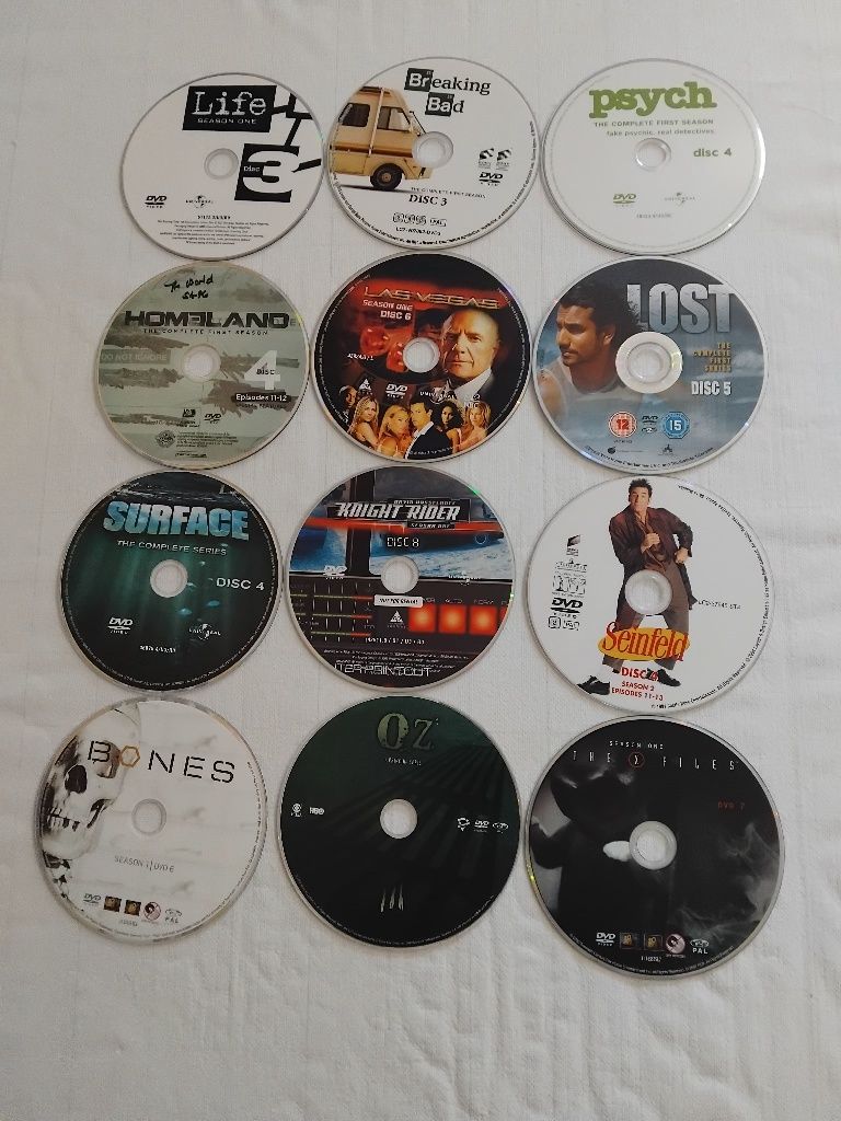 Séries de tv em dvd originais