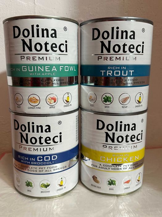 Dolina Noteci Premium mokra karma dla psa 12x800gram MIX