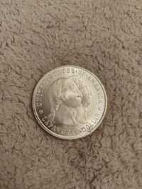 Монета 1 долар США.            .
