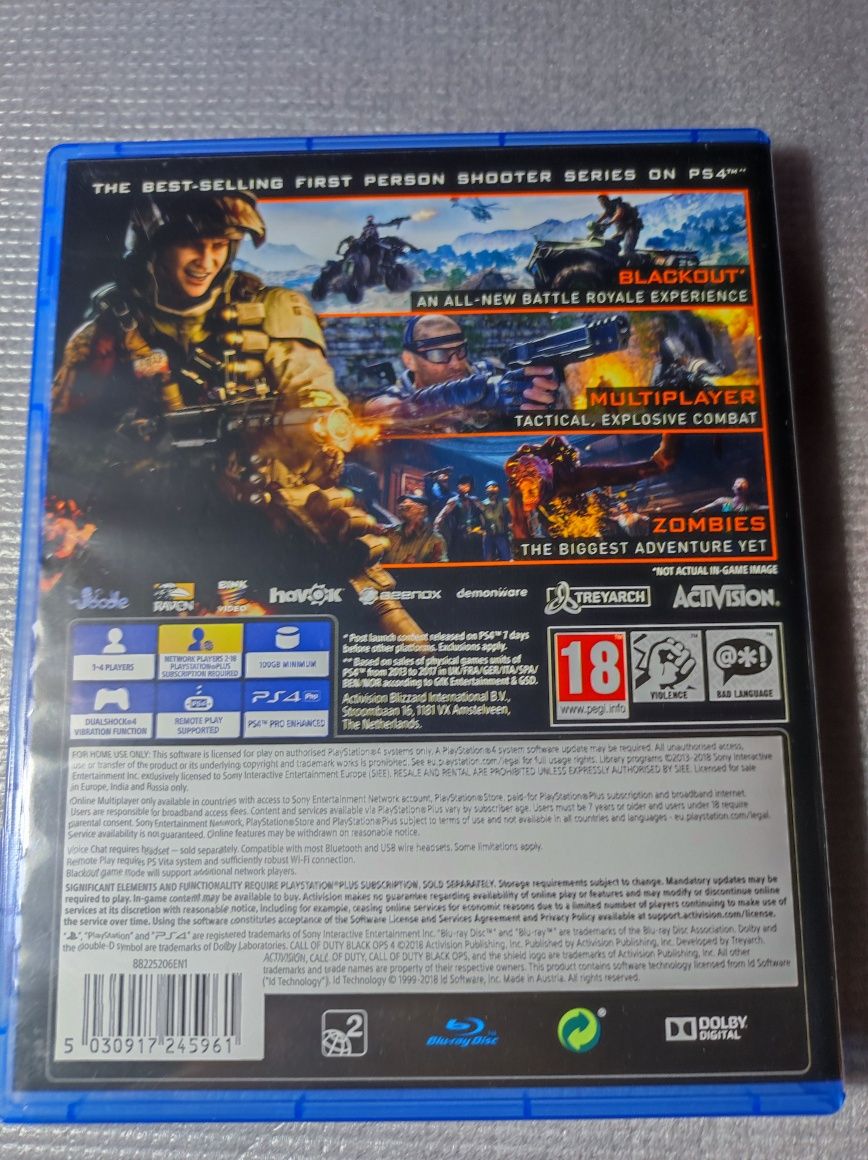 Call of Duty Black Ops 4  | Gra PS4