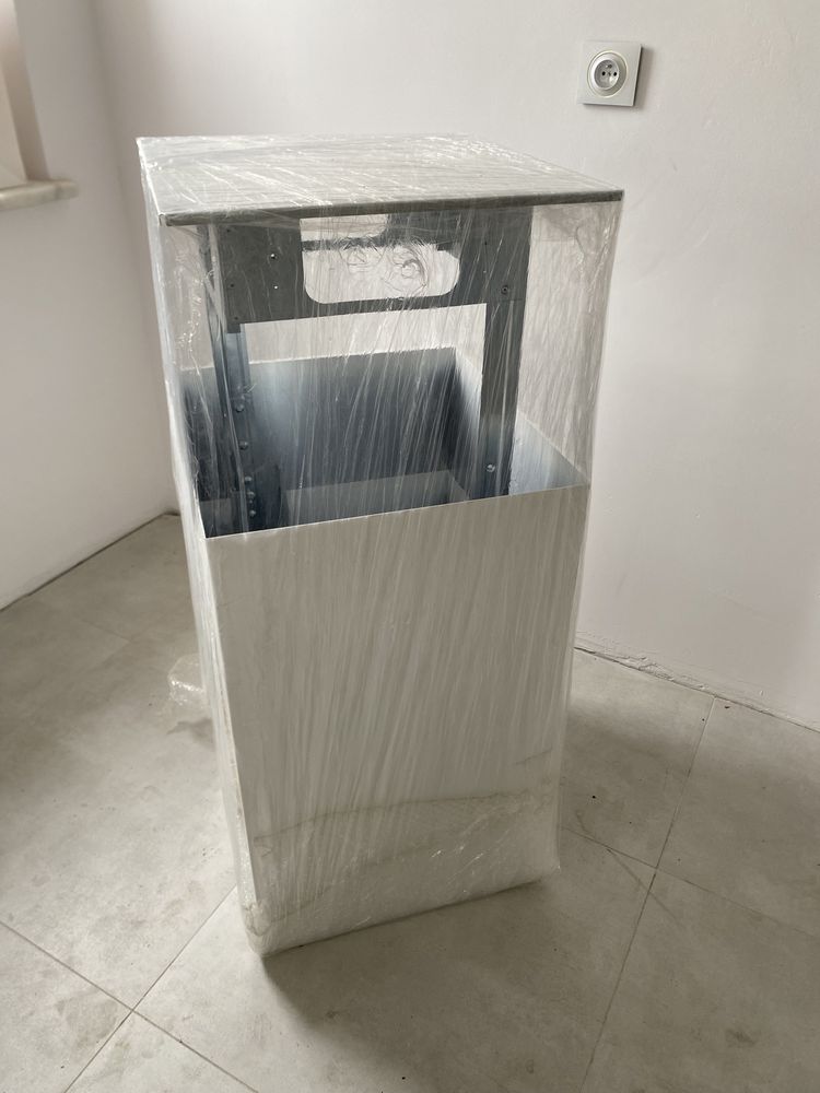 Okap Faber Cubia Isola Gloss EG8 WH A45 Biały nowy na gwarancji