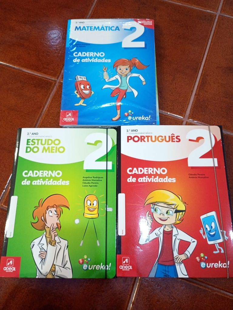 Livros e manuais 2° ano NOVOS